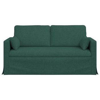 Sofa Dunkelgrün 159 x 78 x 80 cm Metall