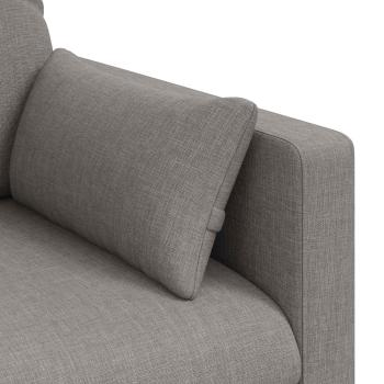 Sofa Taupe 159 x 78 x 80 cm Metall