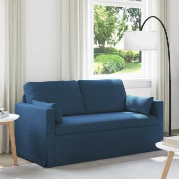 ARDEBO.de - Sofa Blau 158 x 78 x 80 cm Metall