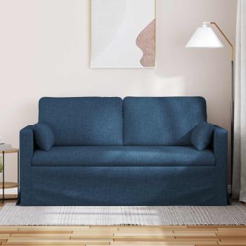 Sofa Blau 158 x 78 x 80 cm Metall