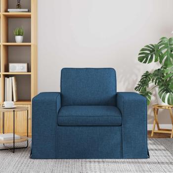 ARDEBO.de - Sofa Blau 102 x 80 x 82 cm Metall