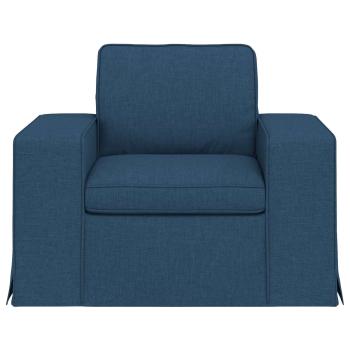 Sofa Blau 102 x 80 x 82 cm Metall