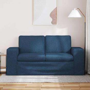 Sofa Blau 162 x 80 x 82 cm Metall