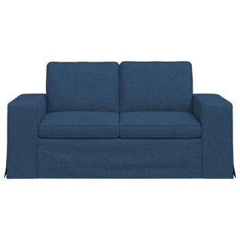 Sofa Blau 162 x 80 x 82 cm Metall