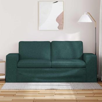 Sofa Dunkelgrün 182 x 80 x 82 cm Metall