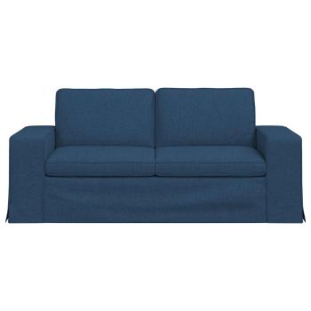 Sofa Blau 182 x 80 x 82 cm Metall