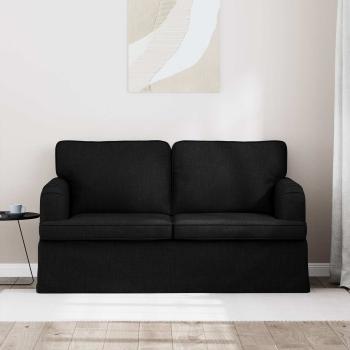 Sofa Schwarz 142 x 80 x 85 cm Metall