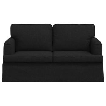 Sofa Schwarz 142 x 80 x 85 cm Metall