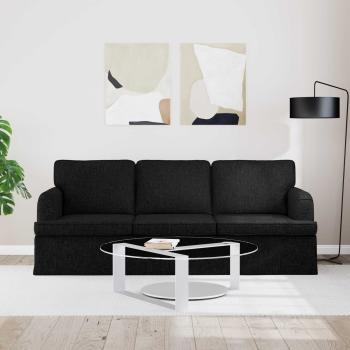Sofa Schwarz 142 x 80 x 85 cm Metall
