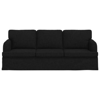 Sofa Schwarz 142 x 80 x 85 cm Metall
