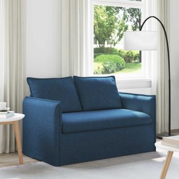 ARDEBO.de - Sofa Blau 195 x 82 x 85 cm Metall