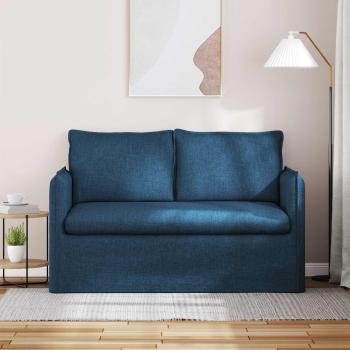 Sofa Blau 195 x 82 x 85 cm Metall