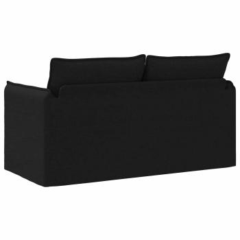 Sofa Schwarz 195 x 82 x 85 cm Metall