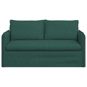 Sofa Dunkelgrün 195 x 82 x 85 cm Metall