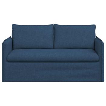 Sofa Blau 195 x 82 x 85 cm Metall
