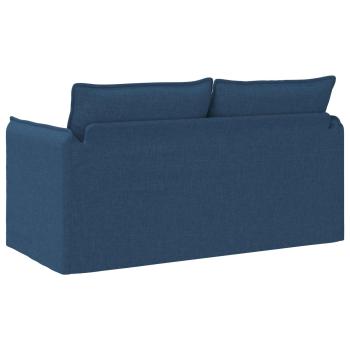 Sofa Blau 195 x 82 x 85 cm Metall