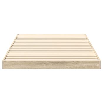 ARDEBO.de - Bodenbettrahmen Sonoma 70 x 190 cm Holzwerkstoff