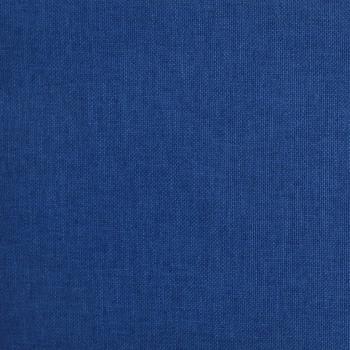 Esszimmerstühle 6 Stk. Drehbar Blau Stoff