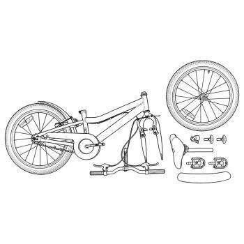 ARDEBO.de - Kinderfahrrad 24 Zoll für 8-12 Jahre alt Rosa