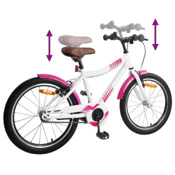 Kinderfahrrad 24 Zoll für 8-12 Jahre alt Rosa