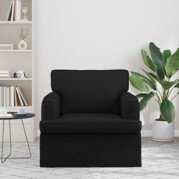 Sofa Schwarz 84 x 80 x 85 cm Stoff