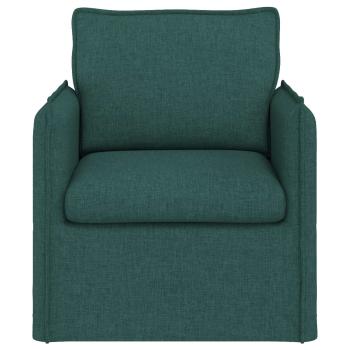 Sofa Dunkelgrün 195 x 82 x 85 cm Metall