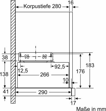 Neff D46BR22X2 N30 Flachschirmhaube, 60 cm breit, 394 m³/h, 3 leistungsstufen, Silbermetallic