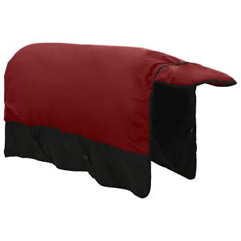 ARDEBO.de - Pferdedecke Dunkelgrün und Schwarz 105 cm Polyester