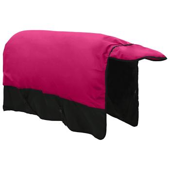 Pferdedecke Rosa und Schwarz 75 cm Polyester