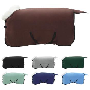 ARDEBO.de - Pferdedecke Volles Dunkelbraun 165 cm Polarfleece