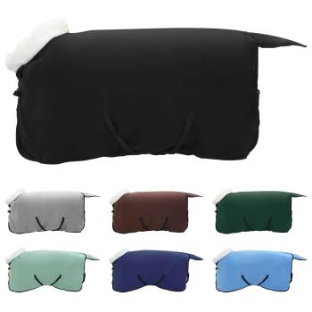 ARDEBO.de - Pferdedecke Schwarz 85 cm Polarfleece