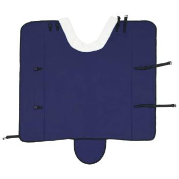 Pferdedecke Marineblau 125 cm Polarfleece