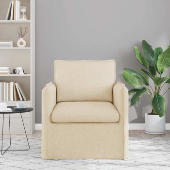 Sofa 60cm Creme Metall