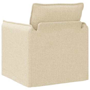 Sofa 60cm Creme Metall