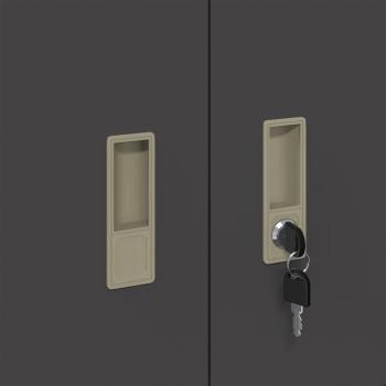 ARDEBO.de - Aufbewahrungsschrank mit Speicher Schwarz 90 x 40 x 40 cm