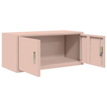 Aufbewahrungsschrank Rosa 90 x 40 x 40 cm Kaltgewalzter Stahl