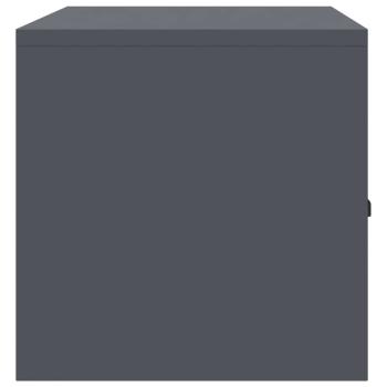 Aufbewahrungsschrank Anthrazit 90 x 40 x 40 cm Stahl