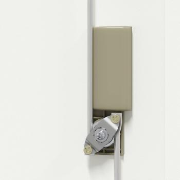 Aufbewahrungsschrank Weiß 90 x 40 x 40 cm Kaltgewalzter Stahl