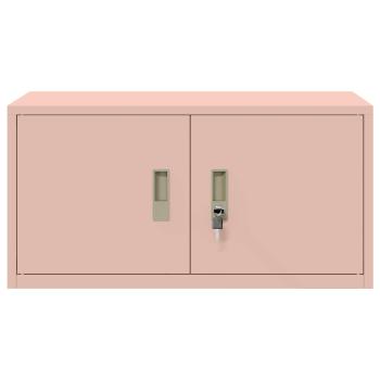 Aufbewahrungsschrank Rosa 80 x 40 x 40 cm Kaltgewalzter Stahl