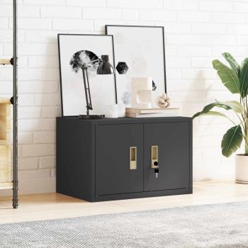 Aufbewahrungsschrank mit Speicher Schwarz 60 x 40 x 40 cm