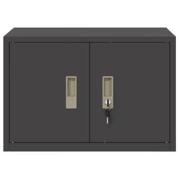 Aufbewahrungsschrank mit Speicher Schwarz 60 x 40 x 40 cm