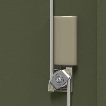 Aufbewahrungsschrank mit Speicher Olive Grün 60 x 40 x 40 cm