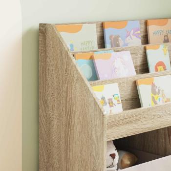 Kinderregal Sonoma-Eiche 72,5 x 29,5 x 69 cm Holzwerkstoff