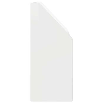 Kinderregal Hochglanz Weiß 60 x 29,5 x 69 cm Holzwerkstoff