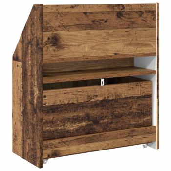 Kinderregal Altholz 60 x 29,5 x 69 cm Holzwerkstoff