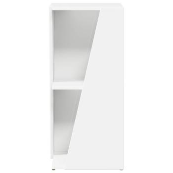 Seitenregal 33 x 32 x 70,5 cm Holzwerkstoff Wei?