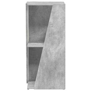 Seitenregal Beton Grau 33 x 32 x 70,5 cm Holzwerkstoff