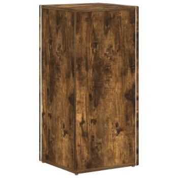 Seitenregal Geräucherte Eiche 33 x 32 x 70,5 cm Holzwerkstoff