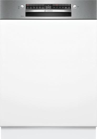 ARDEBO.de Bosch SMI4HTS14E Serie 4 Teilintegrierter Geschirrspüler, 60 cm breit, 13 Maßgedecke, AquaStop, 6 Programme, Kindersicherung, WLAN, Gebürsteter Stahl