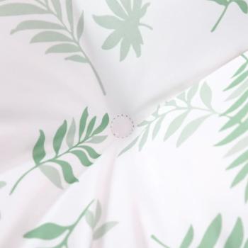 Palettenkissen 2-tlg. Blattmuster Stoff